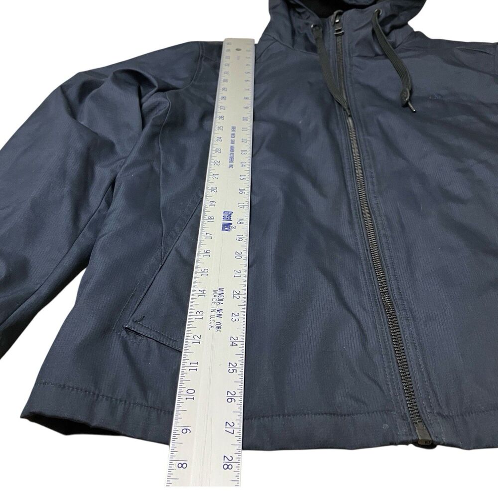 Calvin Klein Jacket Mens L Navy Hooded Full Zip Insulated Lightweight Casual - Picture 4 of 16